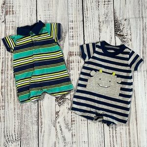 2pack Baby Boy Romper